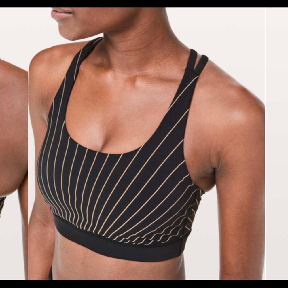 Lululemon Energy Bra Reflective